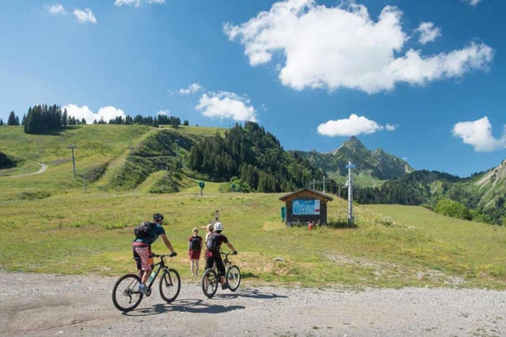 L'Enchalpe, Grand Et Lumineux Studio Avec Coin Montagne 5 Personnes, 60M Des Pistes, Piscine Couverte, Wifi, Grand Balcon Expo Est, Draps Non Compris Сен-Жан-д'Ольп Экстерьер фото