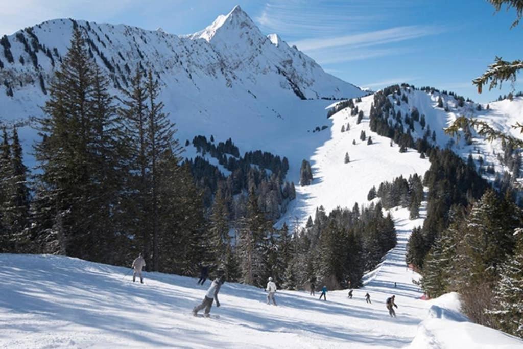 L'Enchalpe, Grand Et Lumineux Studio Avec Coin Montagne 5 Personnes, 60M Des Pistes, Piscine Couverte, Wifi, Grand Balcon Expo Est, Draps Non Compris Сен-Жан-д'Ольп Экстерьер фото